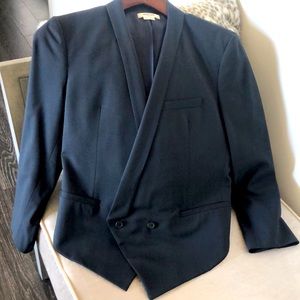 Vintage 2000’s Helmut Lang cropped d/b Jacket.